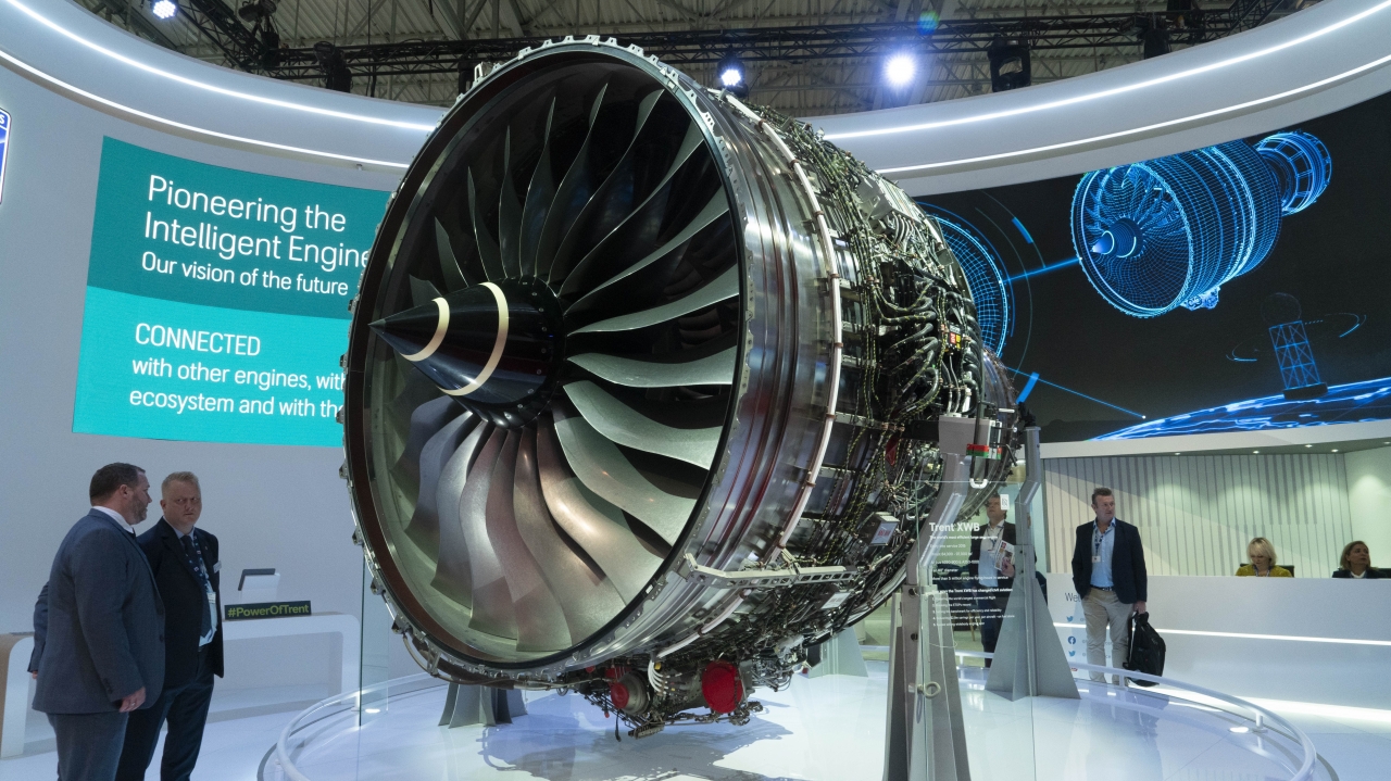 에미레이츠 항공이 주문한 A350 항공기에 트렌트 XWB 엔진을 채택했다. 사진: Rolls-Royce / 뉴스와이어
