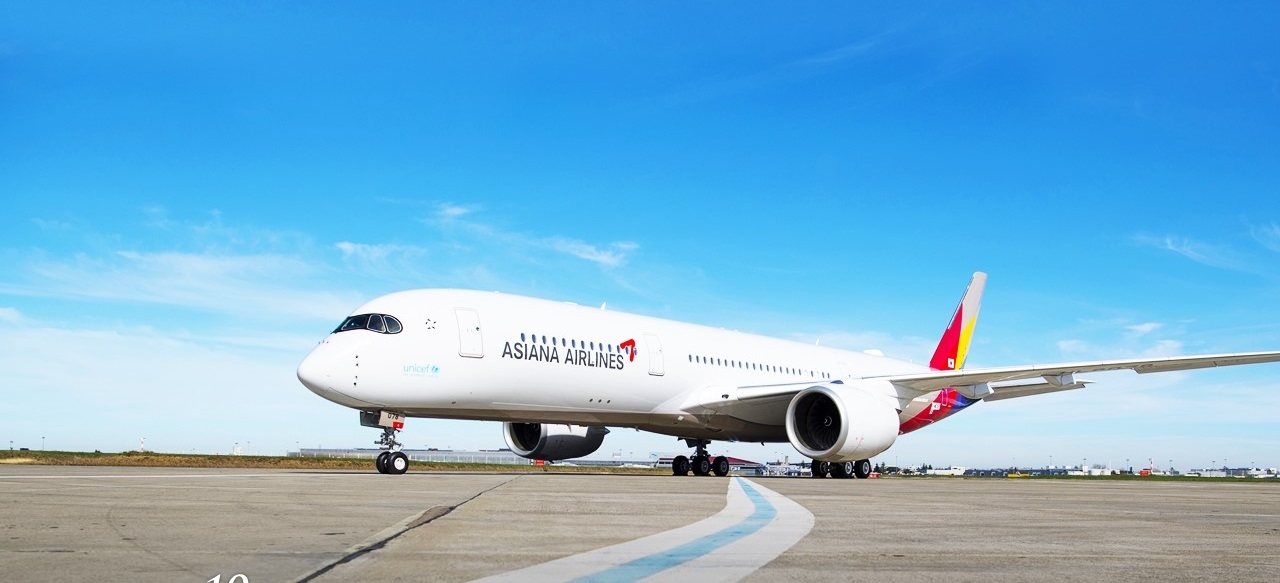 아시아나항공이 30대를 주문한 에어버스 A350기. 사진=아시아나항공