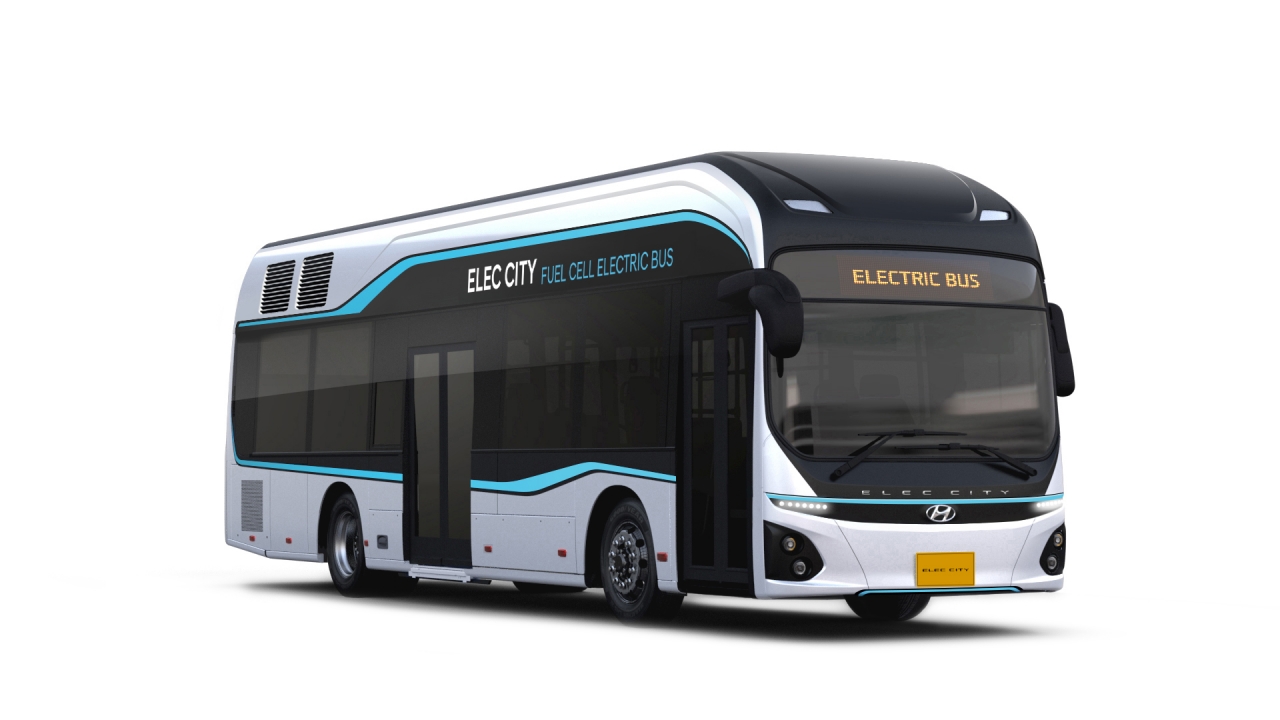 인천시가 2030년까지 관내 시내버스 전부를 수소버스로 교체한다. 사진=현대자동차