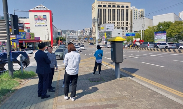 인천시 보행 사망지점 현장 합동 확인 교통사고 사망자 줄인다